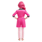 Descendants Cosplay Costume Pink Kids Children Pink Shorts Set Halloween Carnival Costume
