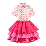 Descendants Cosplay Costume Pink Pink Outfit Adult Female Halloween Carnival Costume