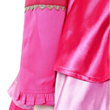 Descendants Cosplay Costume Princess Pink of Hearts Pink Outfit Adult Female Halloween Carnival Costume