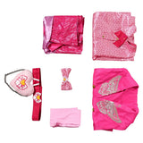 Descendants Cosplay Costume Princess Pink of Hearts Pink Outfit Adult Female Halloween Carnival Costume