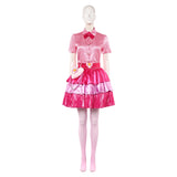 Descendants Cosplay Costume Princess Pink of Hearts Pink Outfit Adult Female Halloween Carnival Costume