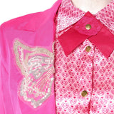 Descendants Cosplay Costume Princess Pink of Hearts Pink Outfit Adult Female Halloween Carnival Costume