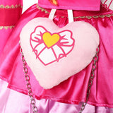 Descendants Cosplay Costume Princess Pink of Hearts Pink Outfit Adult Female Halloween Carnival Costume
