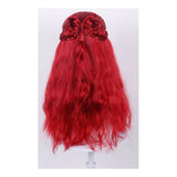 Descendants: The Rise of Red Princess Red Cosplay Wig Costume Halloween Carnival Party Accessories