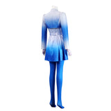 Descendants: Wicked Wonderland Cosplay Costume Chloe Blue Outfit Adult Female Halloween Carnival Costume
