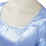 Descendants: Wicked Wonderland Cosplay Costume Chloe Charming Blue Jumpsuit Adult Female Halloween Carnival Costume