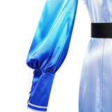 Descendants: Wicked Wonderland Cosplay Costume Chloe Charming Blue Jumpsuit Adult Female Halloween Carnival Costume