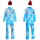 Descendants: Wicked Wonderland Cosplay Costume Mr. Smee Blue Outfit Adult Male Halloween Carnival Costume