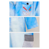 Descendants: Wicked Wonderland Cosplay Costume Mr. Smee Kids Children Blue Outfit Halloween Carnival Costume