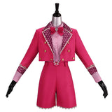 Descendants: Wicked Wonderland Cosplay Costume Pink Pink Shorts Set Adult Female Halloween Carnival Costume