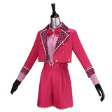 Descendants: Wicked Wonderland Cosplay Costume Pink Pink Shorts Set Adult Female Halloween Carnival Costume