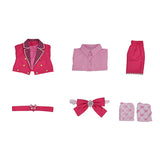 Descendants: Wicked Wonderland Cosplay Costume Pink Pink Shorts Set Adult Female Halloween Carnival Costume