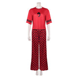 Descendants: Wicked Wonderland Cosplay Costume Red Red Pajamas Adult Female Halloween Carnival Costume