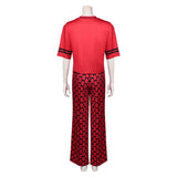 Descendants: Wicked Wonderland Cosplay Costume Red Red Pajamas Adult Female Halloween Carnival Costume