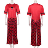 Descendants: Wicked Wonderland Cosplay Costume Red Red Pajamas Adult Female Halloween Carnival Costume