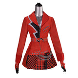 Descendants: Wicked Wonderland Cosplay Costume Red Red Skirt Set Adult Female Halloween Carnival Costume