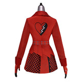 Descendants: Wicked Wonderland Cosplay Costume Red Red Skirt Set Adult Female Halloween Carnival Costume