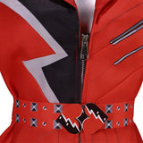 Descendants: Wicked Wonderland Cosplay Costume Red Red Skirt Set Adult Female Halloween Carnival Costume