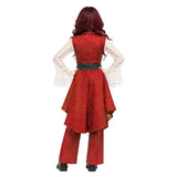 Descendants: Wicked Wonderland Cosplay Costume Red Red Vest Set Adult Female Halloween Carnival Costume