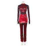 Descendants: Wicked Wonderland Cosplay Costume Red Women Red Set Adult Female Halloween Carnival Costume