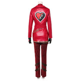 Descendants: Wicked Wonderland Cosplay Costume Red Women Red Set Adult Female Halloween Carnival Costume