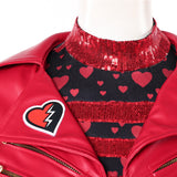 Descendants: Wicked Wonderland Cosplay Costume Red Women Red Set Adult Female Halloween Carnival Costume