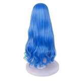 Descendants: Wicked Wonderland Evie Blue Cosplay Wig Heat Resistant Synthetic Hair Carnival Halloween Party Props