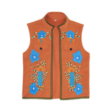 Descendants: Wicked Wonderland Luis Madrigal Kids Children Orange Vest Halloween Carnival Costume