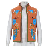 Descendants: Wicked Wonderland Luis Madrigal Kids Children Orange Vest Halloween Carnival Costume