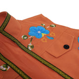 Descendants: Wicked Wonderland Luis Madrigal Kids Children Orange Vest Halloween Carnival Costume