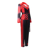 Descendants: Wicked Wonderland Red Women Red and Black Suit Adult Female Halloween Carnival Costume