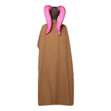Devon Izara Cosplay Costume Brown Outfit With Cloak Adult Female Halloween Carnival Costume