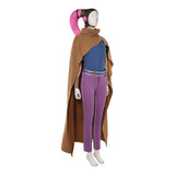 Devon Izara Cosplay Costume Brown Outfit With Cloak Adult Female Halloween Carnival Costume