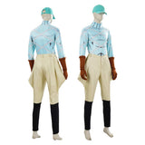 Diego Brando Cosplay Costume Blue Outfit Adult Male Halloween Carnival Costume