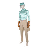 Diego Brando Cosplay Costume Green Outfit  Adult Male Halloween Carnival Costume