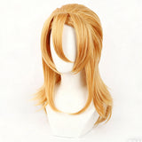 Diego Brando Golden Cosplay Wig Resistant Synthetic Hair Halloween Costume Accessories
