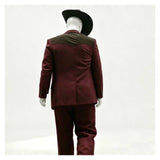 Digger Cosplay Costume Rockwell Brown Suit Adult Male Halloween Carnival Costume