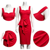 Disclosure Day Cosplay Costume Margaret Red Dress Adult Female Halloween Carnival Costume