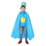 Dog Man Dog Man Blue Outfit Kids Children Halloween Carnival Costume