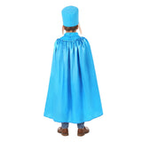 Dog Man Dog Man Blue Outfit Kids Children Halloween Carnival Costume