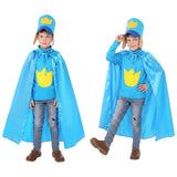 Dog Man Dog Man Blue Outfit Kids Children Halloween Carnival Costume