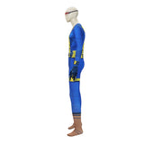 Doomsday Cosplay Costume Cyclops  Blue Jumpsuit Adult Male Halloween Carnival Costume