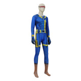Doomsday Cosplay Costume Cyclops  Blue Jumpsuit Adult Male Halloween Carnival Costume