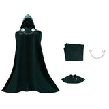 Doomsday Cosplay Costume Dr.Doom Green Cloak Adult Male Halloween Carnival Costume