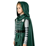 Doomsday Cosplay Costume Dr.Doom Kids Children Green Outfit Halloween Carnival Costume