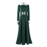 Doomsday Cosplay Costume Latverian Witch Green Outfit Adult Female Halloween Carnival Costume