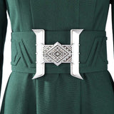 Doomsday Cosplay Costume Latverian Witch Green Outfit Adult Female Halloween Carnival Costume