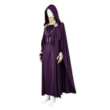 Doomsday Cosplay Costume Latverian Witch Purple Robe Adult Female Halloween Carnival Costume