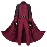 Doomsday Cosplay Costume Magneto Red Outfit Adult Male Halloween Carnival Costume