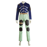 Doro He Doro Cosplay Costume Caiman Blue and Green Outfit Adult Male Halloween Carnival Costume